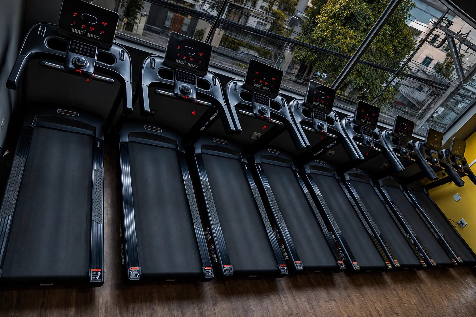 Equipamentos de cardio da Recanto Fitness