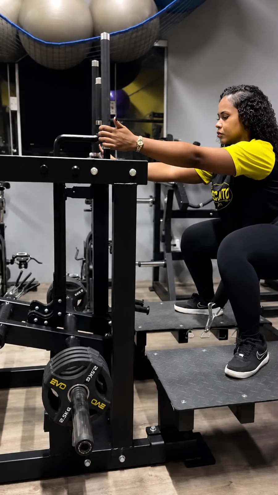 Área de musculação completa da Recanto Fitness, academia na Zona Leste de São Paulo
